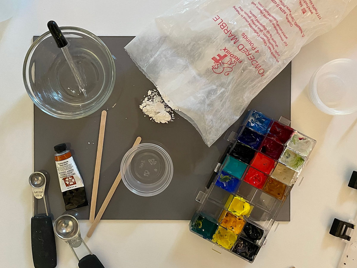How to Make Gouache from your Watercolor Paints Journal